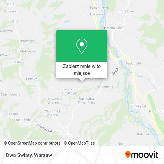 Mapa Dwa Światy