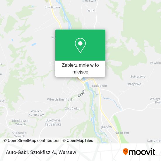 Mapa Auto-Gabi. Sztokfisz A.