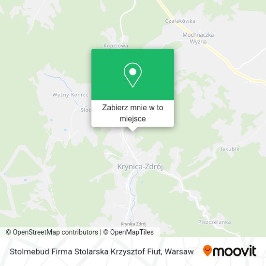 Mapa Stolmebud Firma Stolarska Krzysztof Fiut