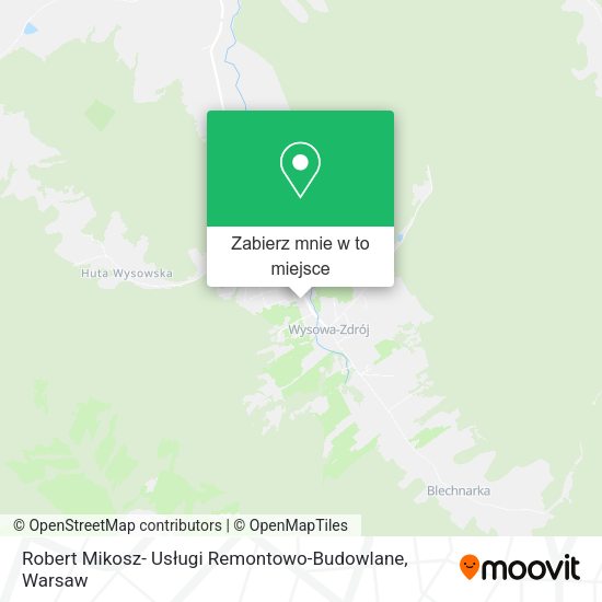 Mapa Robert Mikosz- Usługi Remontowo-Budowlane