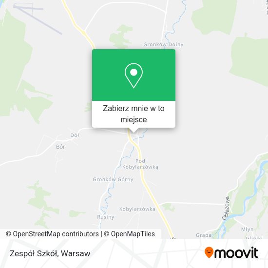 Mapa Zespół Szkół