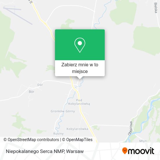 Mapa Niepokalanego Serca NMP