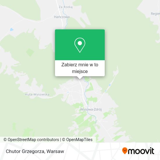 Mapa Chutor Grzegorza