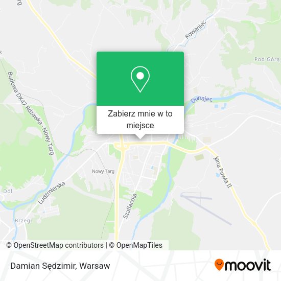 Mapa Damian Sędzimir