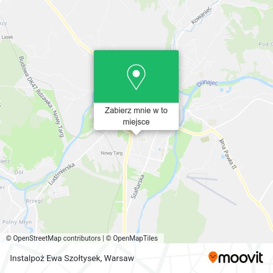 Mapa Instalpoż Ewa Szołtysek