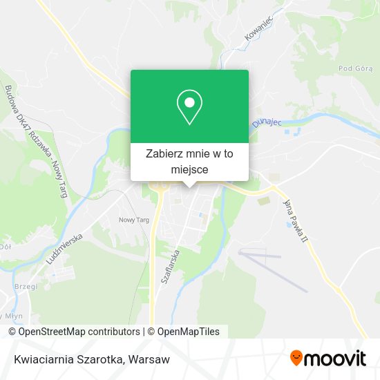 Mapa Kwiaciarnia Szarotka