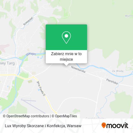 Mapa Lux Wyroby Skorzane i Konfekcja