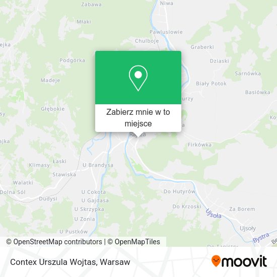 Mapa Contex Urszula Wojtas