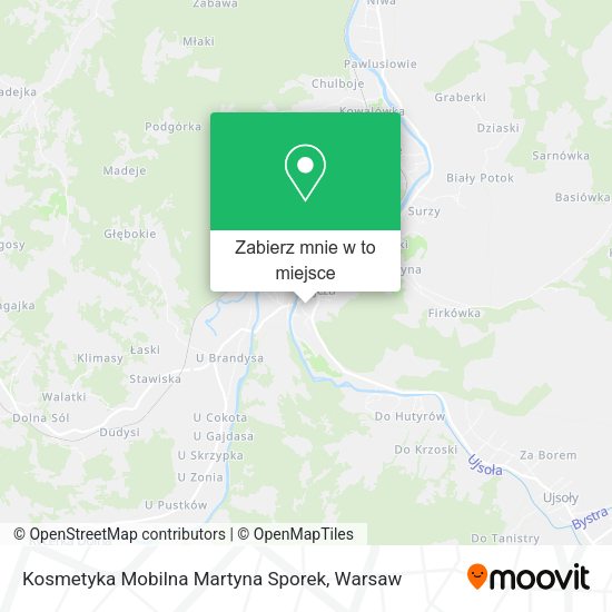 Mapa Kosmetyka Mobilna Martyna Sporek