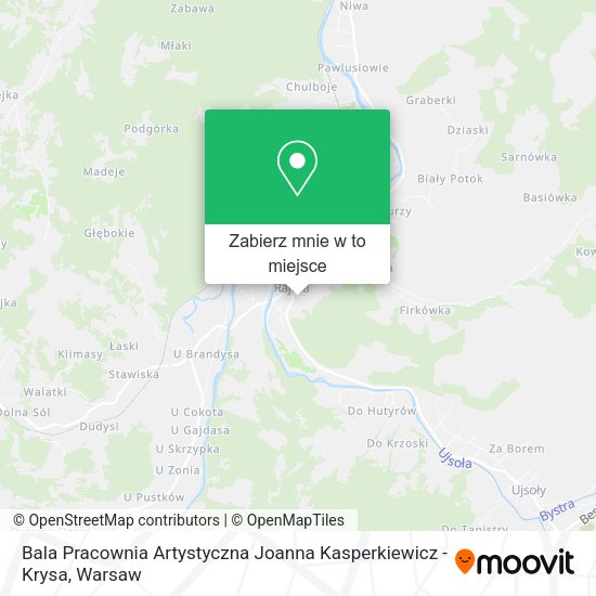 Mapa Bala Pracownia Artystyczna Joanna Kasperkiewicz - Krysa