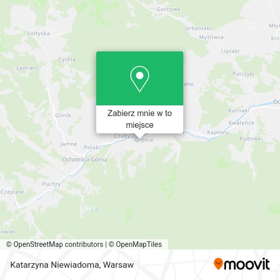 Mapa Katarzyna Niewiadoma