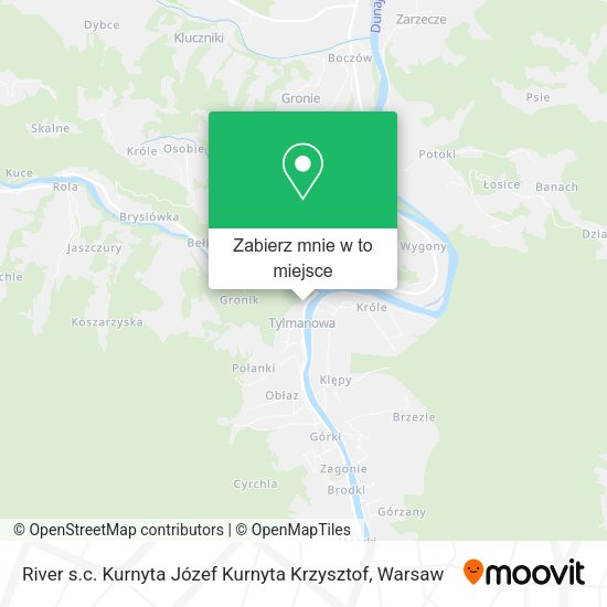 Mapa River s.c. Kurnyta Józef Kurnyta Krzysztof