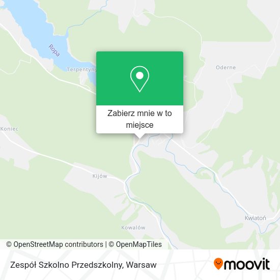 Mapa Zespół Szkolno Przedszkolny