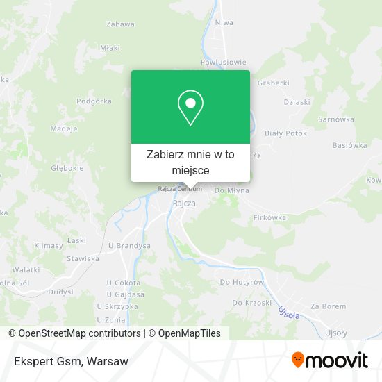 Mapa Ekspert Gsm