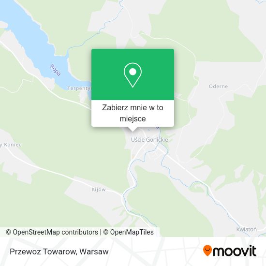 Mapa Przewoz Towarow