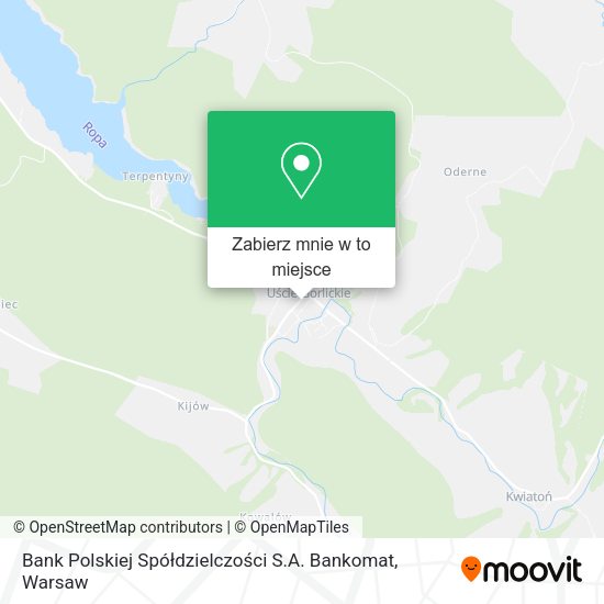 Mapa Bank Polskiej Spółdzielczości S.A. Bankomat