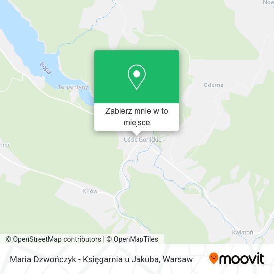 Mapa Maria Dzwończyk - Księgarnia u Jakuba