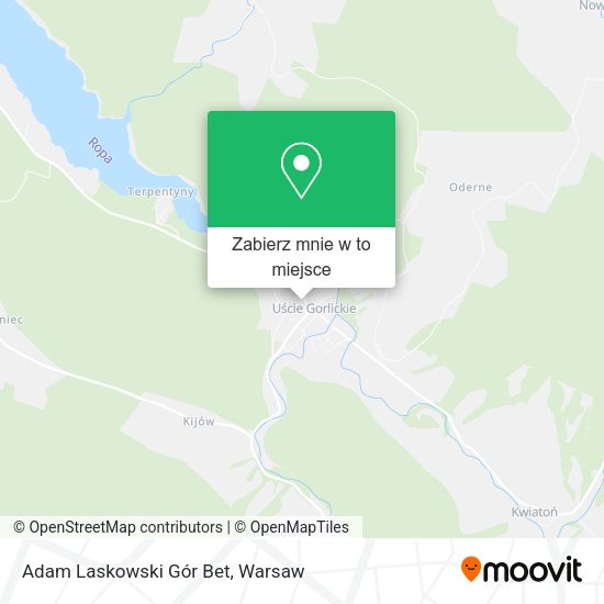 Mapa Adam Laskowski Gór Bet