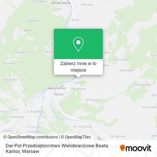 Mapa Dar-Pol Przedsiębiorstwo Wielobranżowe Beata Kantor