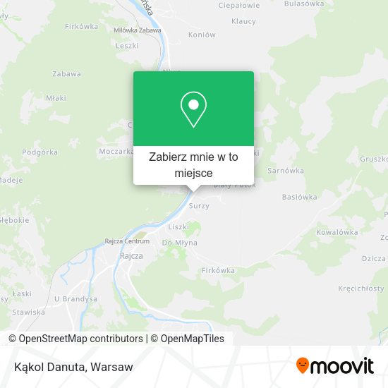 Mapa Kąkol Danuta