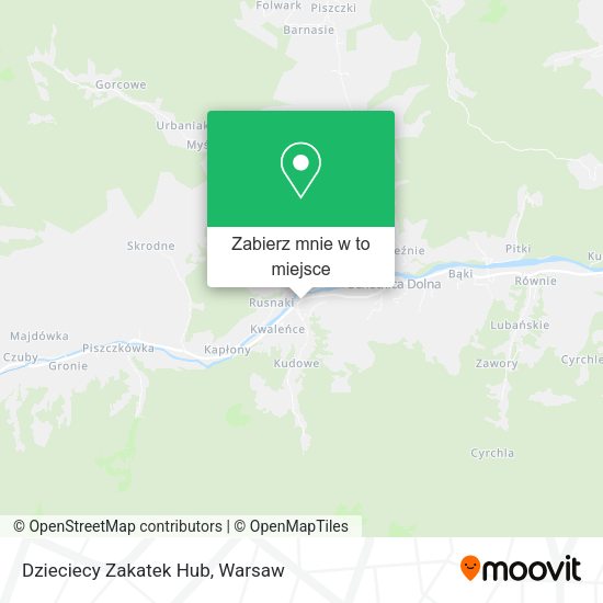 Mapa Dzieciecy Zakatek Hub