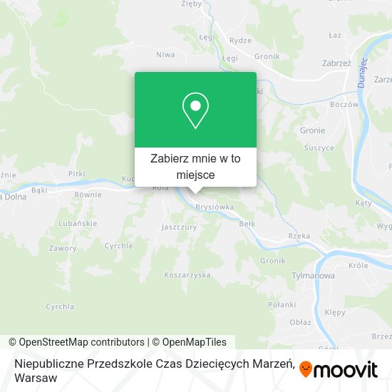 Mapa Niepubliczne Przedszkole Czas Dziecięcych Marzeń