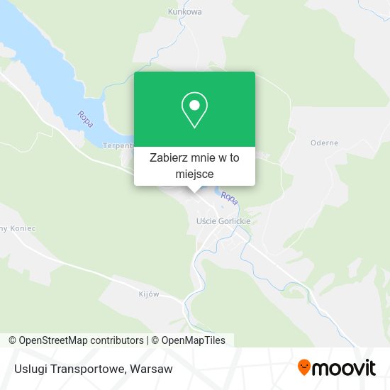 Mapa Uslugi Transportowe