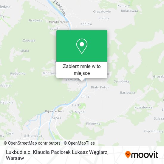 Mapa Lukbud s.c. Klaudia Paciorek Łukasz Węglarz