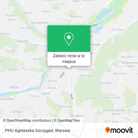 Mapa PHU Agnieszka Szczygieł