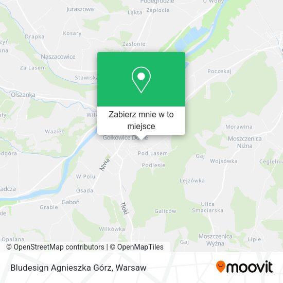 Mapa Bludesign Agnieszka Górz