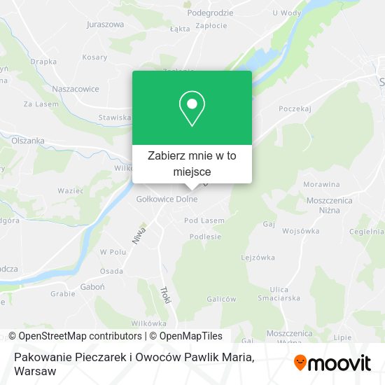 Mapa Pakowanie Pieczarek i Owoców Pawlik Maria