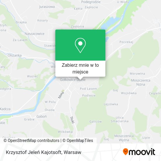 Mapa Krzysztof Jeleń Kajotsoft