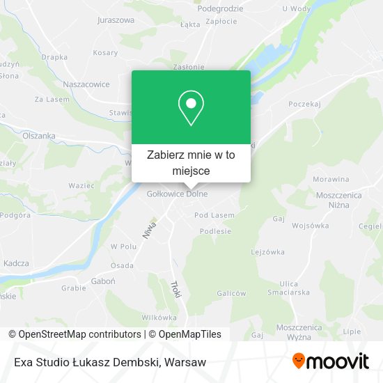 Mapa Exa Studio Łukasz Dembski