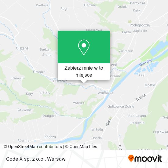 Mapa Code X sp. z o.o.