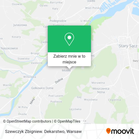 Mapa Szewczyk Zbigniew. Dekarstwo