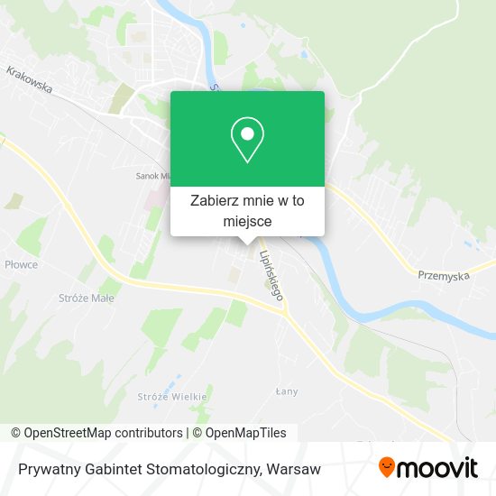 Mapa Prywatny Gabintet Stomatologiczny