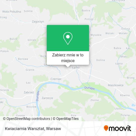 Mapa Kwiaciarnia Warsztat