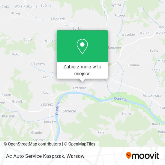 Mapa Ac Auto Service Kasprzak