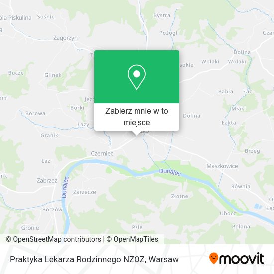 Mapa Praktyka Lekarza Rodzinnego NZOZ