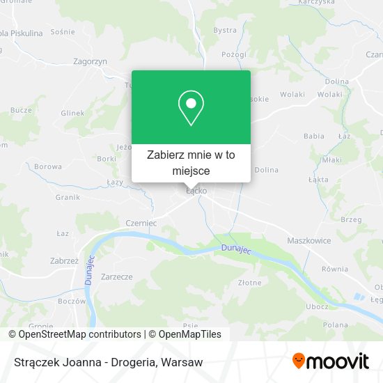 Mapa Strączek Joanna - Drogeria