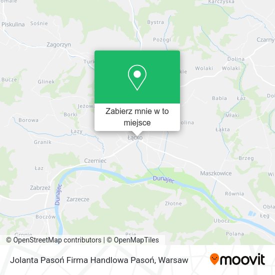 Mapa Jolanta Pasoń Firma Handlowa Pasoń