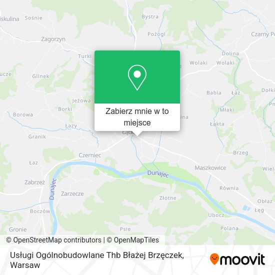 Mapa Usługi Ogólnobudowlane Thb Błażej Brzęczek