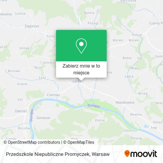 Mapa Przedszkole Niepubliczne Promyczek