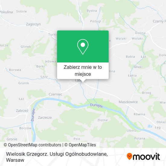 Mapa Wielosik Grzegorz. Usługi Ogólnobudowlane