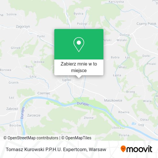 Mapa Tomasz Kurowski P.P.H.U. Expertcom