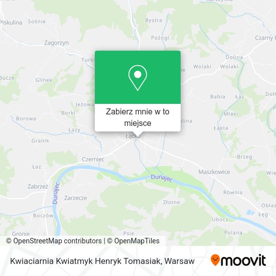 Mapa Kwiaciarnia Kwiatmyk Henryk Tomasiak