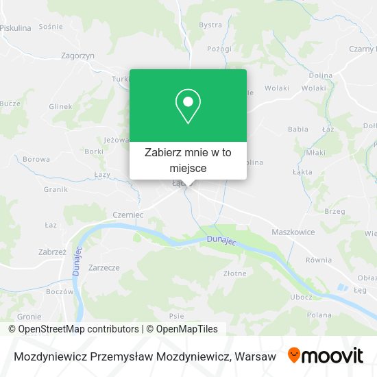 Mapa Mozdyniewicz Przemysław Mozdyniewicz