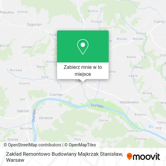 Mapa Zakład Remontowo Budowlany Majkrzak Stanisław