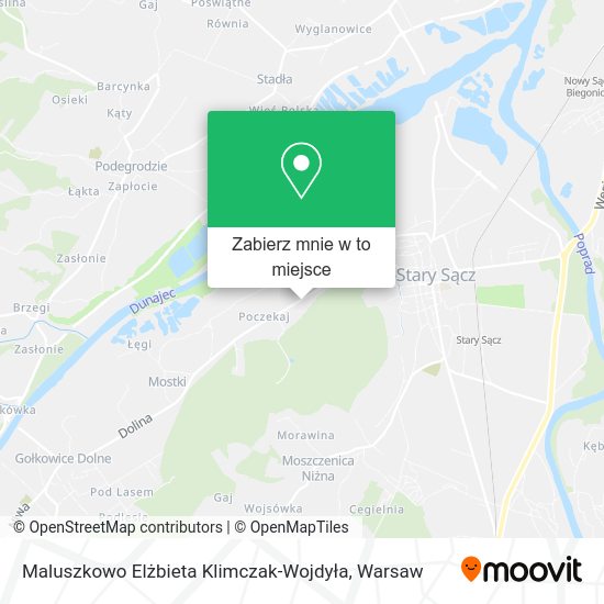 Mapa Maluszkowo Elżbieta Klimczak-Wojdyła