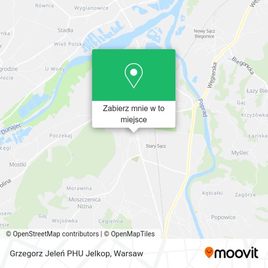 Mapa Grzegorz Jeleń PHU Jelkop